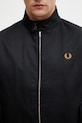 Fred Perry kurtka przejściowa z bawełną męska czarny J2317