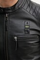 Blauer kurtka skórzana CROSSLAND BLUL02440 czarny