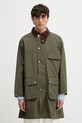 Barbour x Paul Smith Casual Parka bărbătească verde MCA1127OL52