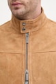 Tommy Hilfiger giacca di mezza stagione da uomo in scamoscio MW0MW42691 beige