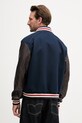 Oblečení Tommy Hilfiger bomber pánský MW0MW42919 námořnická modř