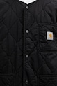 Carhartt WIP pánska prešívaná bavlnená bunda Skyton Liner čierna I036965.89XX