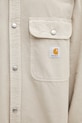 Carhartt WIP Prescott Shirt Jac куртка из хлопка для мужчин бежевый I036484.3VYGD