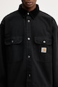 Carhartt WIP Prescott Shirt Jac kurtka przejściowa bawełniana męska czarny I036484.00EGD