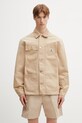 Carhartt WIP Michigan Coat kurtka bawełniana męska beżowy I034787.0ME4O
