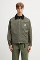 Carhartt WIP OG Detroit Jacket kurtka przejściowa bawełniana męska zielony I036489.3OL02