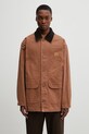 Carhartt WIP Prescott Coat kurtka jeansowa bawełniana męska brązowy I036983.00SGD