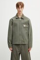 Carhartt WIP Detroit Jacket kurtka przejściowa bawełniana męska zielony I034819.3MA4O