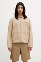 Carhartt WIP Detroit Jacket kurtka przejściowa bawełniana męska beżowy I034819.0ME4O