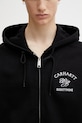 Carhartt WIP Hooded Eightynine Sweat Jacket zip-up sweatshirt cotton Men's black I036373.89XX