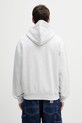 Clothing Carhartt WIP Hooded WIP Label Sweat Jacket zip-up sweatshirt cotton Men's I036347.482XX gray