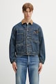 Îmbrăcăminte Human Made MENS WOVEN JACKET jachetă denim bărbătească HM31JK018 albastru