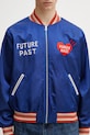 Human Made MENS WOVEN JACKET bunda bomber s bavlnou pánska HM31JK008 modrá