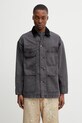 BEAMS jacket denim Men's black 1118.4084.791