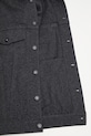 BEAMS коротка куртка бавовняна чоловіча 1118.5061.147 сірий