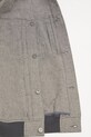 BEAMS коротка куртка чоловіча з домішкою льону 1118.6577.803 сірий