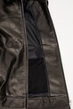 Neighborhood short jacket leather Men's 261SZNH.JKM01 black