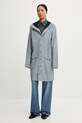 Rains kurtka przeciwdeszczowa 12020 Long Jacket W3 12020.147 szary SS26