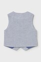 Chłopiec Mayoral kamizelka z domieszką lnu dziecięca 1312.3A.Baby.PPY2 niebieski