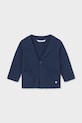 Βαμβακερό σακάκι για βρέφη Mayoral ύφασμα σκούρο μπλε 1403.3A.Baby.PPY2