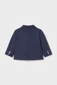 Mayoral marynarka z domieszką lnu dziecięca 1404.3A.Baby.PPY2 granatowy SS26