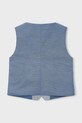 Αγορίστικα Παιδικό γιλέκο από λινό ύφασμα Mayoral 3379.5B.Mini.PPY2 μπλε