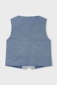 Αγορίστικα Παιδικό γιλέκο από λινό ύφασμα Mayoral 3379.5B.Mini.PPY2 μπλε