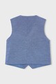 Дитячий жилет з домішкою льону Mayoral 3379.5B.Mini.PPY2 блакитний SS26