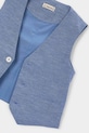 Хлопчик Дитячий жилет з домішкою льону Mayoral 3379.5B.Mini.PPY2 блакитний