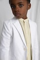 Mayoral marynarka z domieszką lnu dziecięca 3437.5B.Mini.PPY2 biały