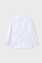 Chłopiec Mayoral marynarka z domieszką lnu dziecięca 3437.5B.Mini.PPY2 biały