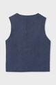 Dječaci Dječji prsluk od mješavine lana Mayoral 6357.7A.Junior.PPY2 mornarsko plava