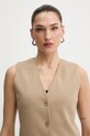 Weekend Max Mara kamizelka POGGIO beżowy 2615911021600