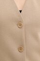 Weekend Max Mara kamizelka POGGIO 2615911021600 beżowy