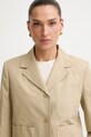 Weekend Max Mara коротка куртка жіноча з льоном GLASSA бежевий 2615041032600