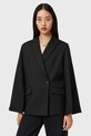 AllSaints marynarka tkanina czarny W050QD