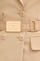 Elisabetta Franchi marynarka dwurzędowa damska GI22461E2 beżowy