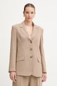 Liu Jo marynarka tkanina beżowy WA6164.T332A