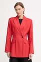 Marella однобортний піджак жіночий CAMPALE червоний 2613041131200