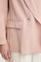 Marella жіночий двобортний піджак з віскозою TATTICO 2613041154200 рожевий