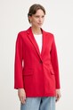 Marella giacca monopetto da donna con viscosa Emme by Marella rosso 2615911041200