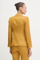 Odzież Marella marynarka dwurzędowa damska z wiskozą CHARME 2613041172200 żółty
