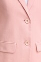 iBlues однобортний піджак жіночий з льоном GIRINO 2617041022200 рожевий