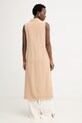 Odzież Simona Corsellini kamizelka jednorzędowa damska P26CPGL00501 beżowy