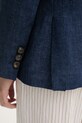 Luisa Spagnoli marynarka damska lniana Vittorio 542898 granatowy