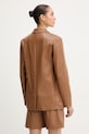Odzież Fracomina marynarka FR26SJ3009P41101 brązowy