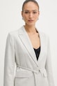Fracomina marynarka damska z wiskozy szary FS26SJ3003W84501