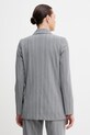 Odzież United Colors of Benetton marynarka dwurzędowa damska z wiskozą 26Q2DW03L szary