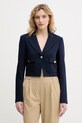 United Colors of Benetton marynarka jednorzędowa damska granatowy 243XDW03M
