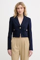 United Colors of Benetton marynarka jednorzędowa damska granatowy 243XDW03M